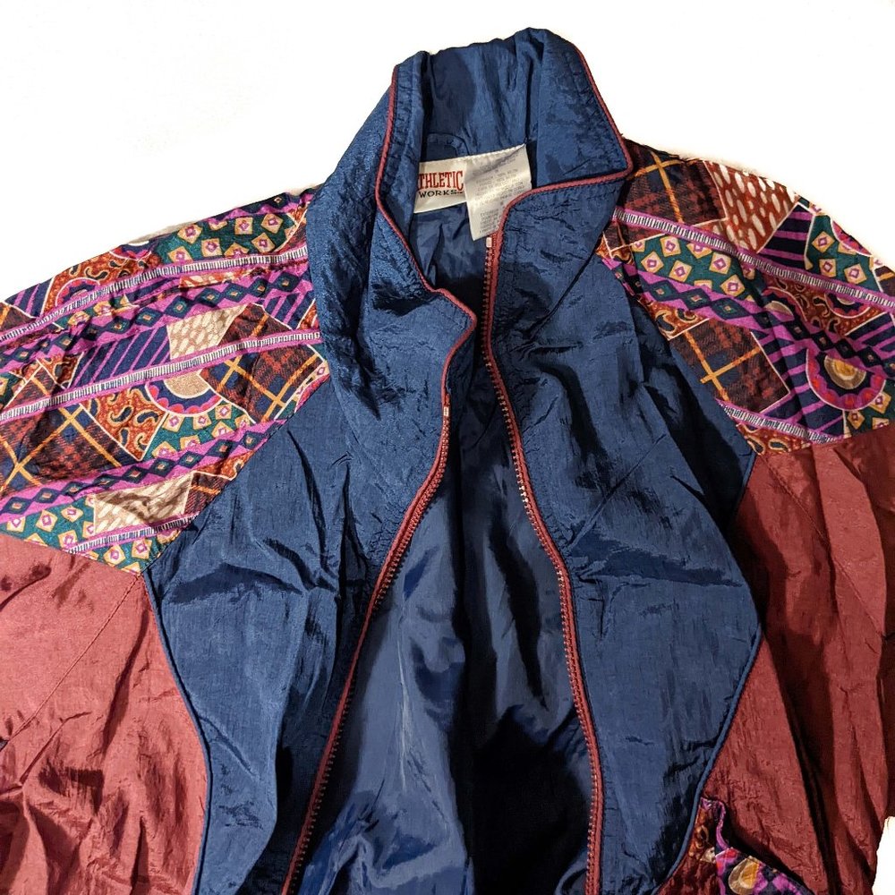 Vintage cinched windbreaker